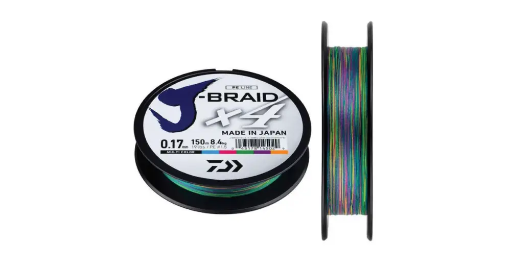 Nejprodávanější Daiwa Splétaná Šňůra J-Braid Multi Color 300 m