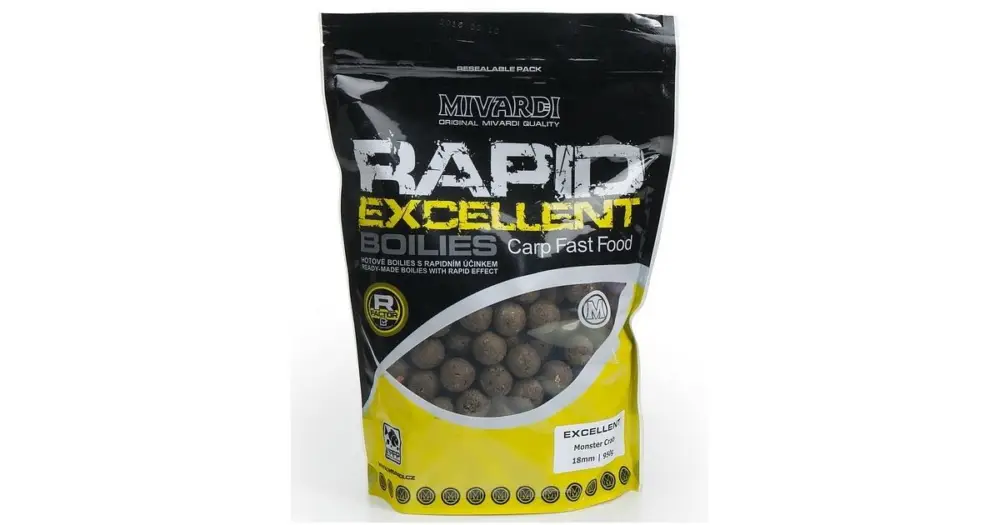 Mivardi Boilies Rapid Excellent 950 g 24 mm Akční Cena