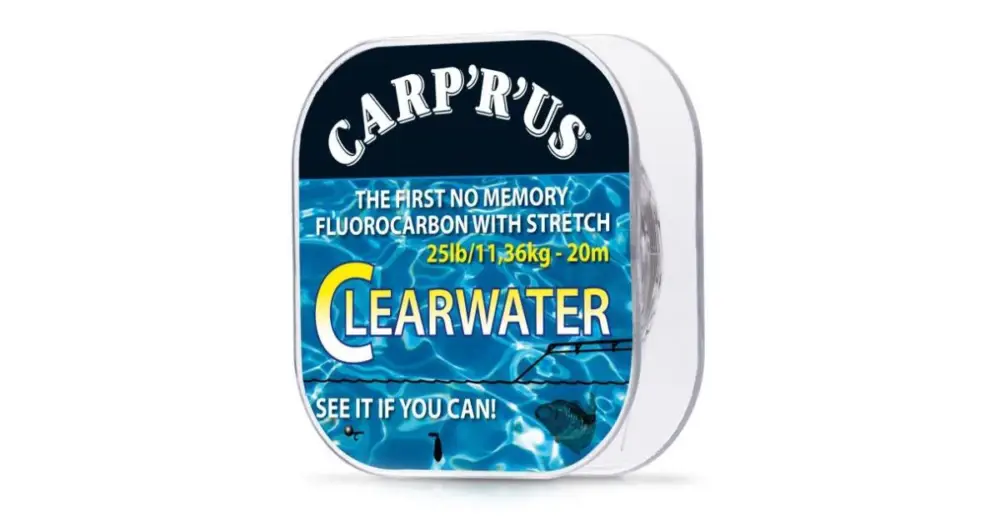 Přímo Od Výrobce Carp´R´Us Clearwater - návazcový fluorocarbon 20 m crystal