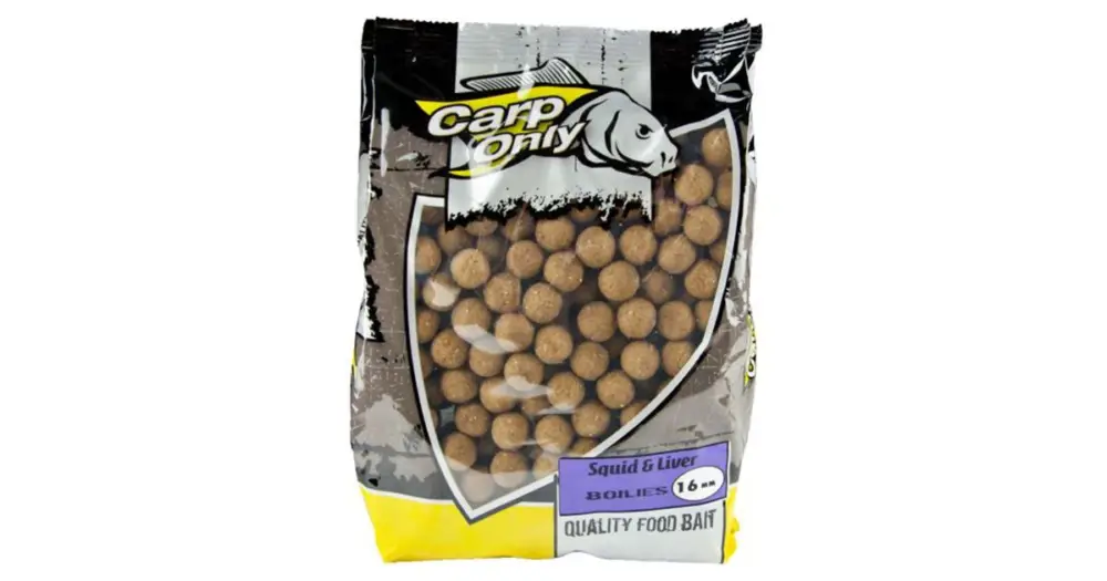 Carp Only Boilies Squid Liver 1 kg Vysoce Kvalitní