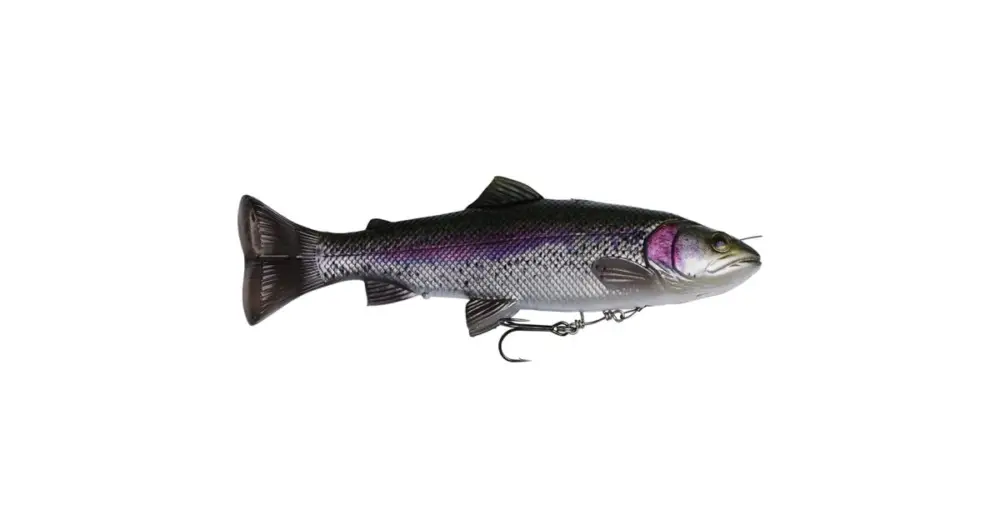Horká Nabídka Savage Gear Gumová Nástraha Pstruh 4D Line Thru Pulsetail Trout SS Rainbow Trout - Délka 1-Délka 16 cm 51 g