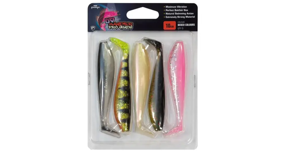 Autentický Fox Rage Gumová Nástraha Zander Pro Shad UV Mixed Colour Packs 5 ks-Délka 7,5 cm