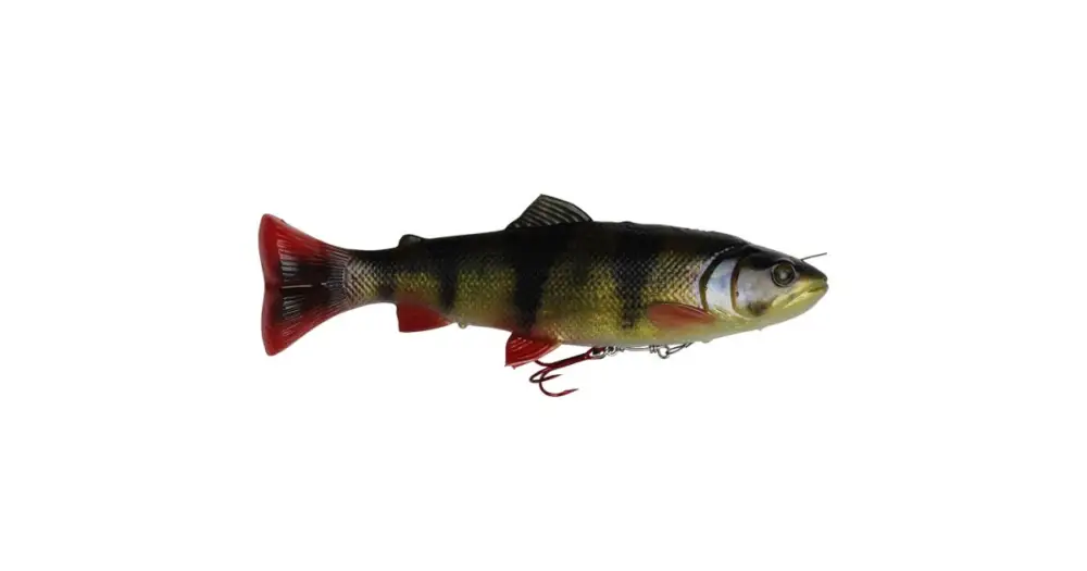 Cenový Hit Savage Gear Gumová Nástraha Pstruh 4D Line Thru Pulsetail Trout SS Perch Trout - Délka 16 -Délka 16 cm 51 g