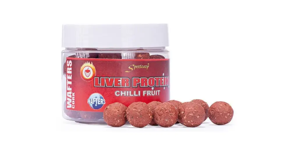 Akční Nabídka Sportcarp Boilie Neutrálně Vyvážené Nástrahy Wafters Cork 300 ml 20 mm-Chilli Fruit