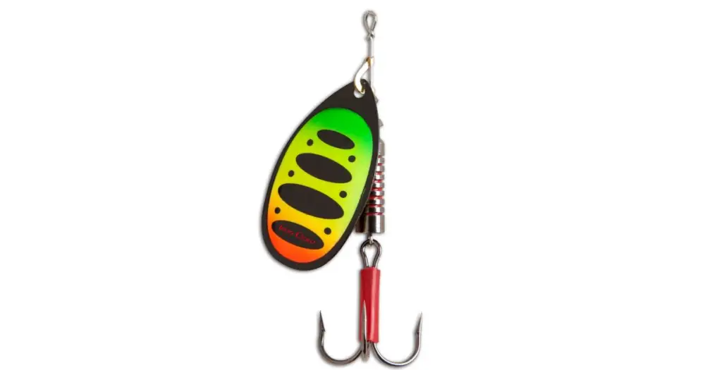 Must-Have Iron Claw Třpytka F-Blade Spinner FT-Velikost 2 Hmotnost 5 g