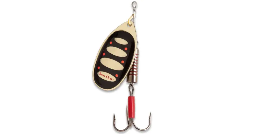 Iron Claw Třpytka F-Blade Spinner GB-Velikost 1 Hmotnost 4 g Autentický
