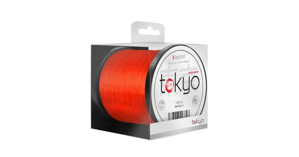 Delphin Vlasec Tokyo Oranžový-Průměr 0,261 mm / Nosnost 12 lb / Návin 600 m Omezená Nabídka
