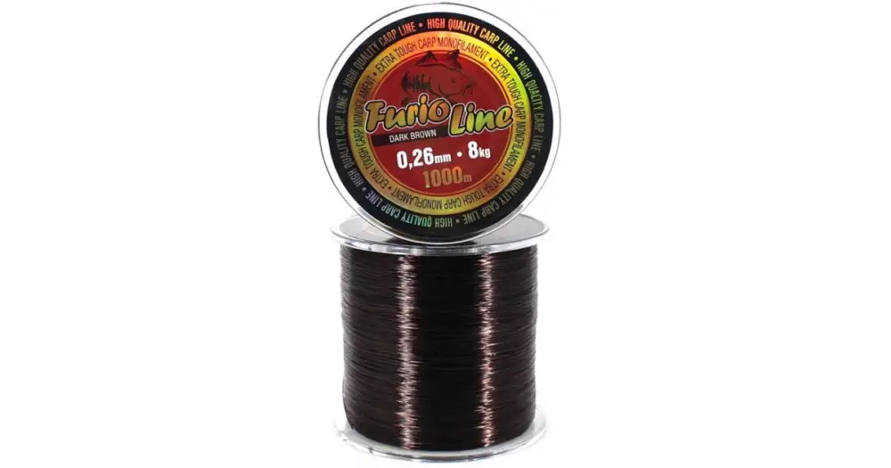 Tovární Cena Zfish Vlasec Furio Line Hnědý 1000 m-Průměr 0,34 mm / Nosnost 14 kg