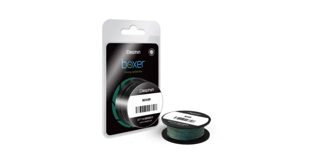 Delphin Návazcová Šňůrka Boxer Zelená 10 m-Průměr 1,00 mm / Nosnost 78,2 kg Sleva