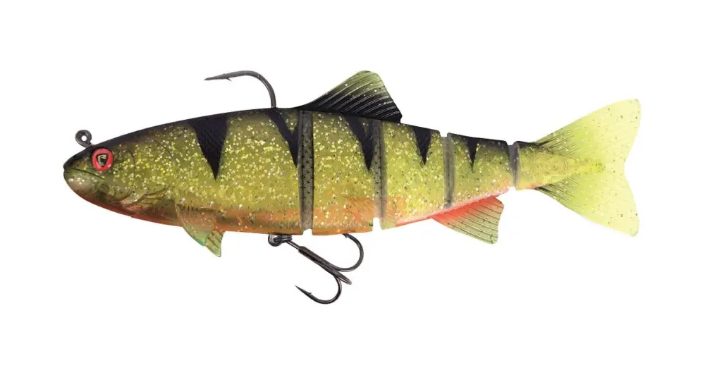 Fox Rage Gumová Nástraha Replicant Trout Jointed UV Perch-23 cm 185 g Ihned K Objednání