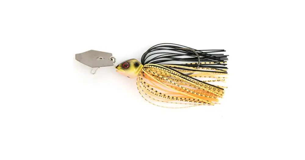 Nejlepší Volba Fox Rage Třpytka Chatterbait Bladed Jig Black And Gold - 12 g