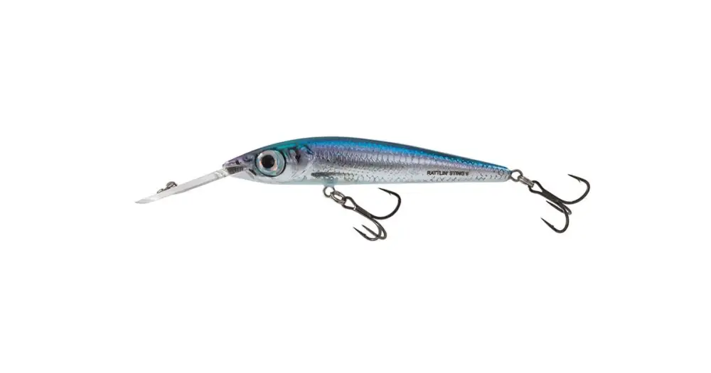 Nakupujte Hned Salmo Wobler Rattlin Sting Deep Runner Holographic Blue - 9 cm 12 g