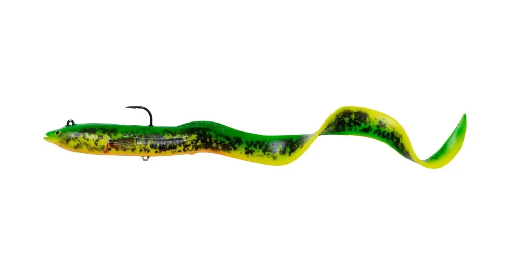 Pouze Dnes Savage Gear Gumová Nástraha 4D Real Eel Firetiger-20 cm 38 g