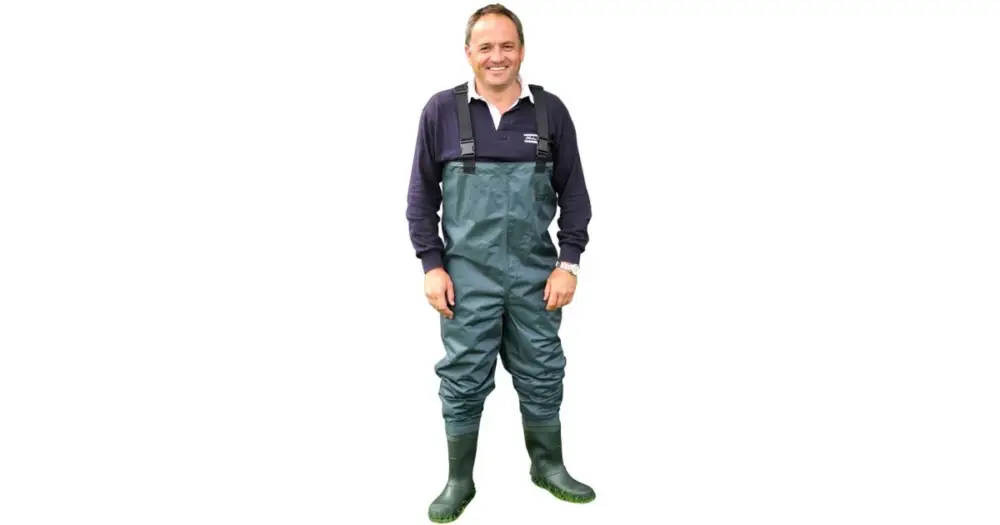 Super Cena Shakespeare Prsačky Sigma Nylon PVC Vhest Wader Cleated Sole-Velikost 9