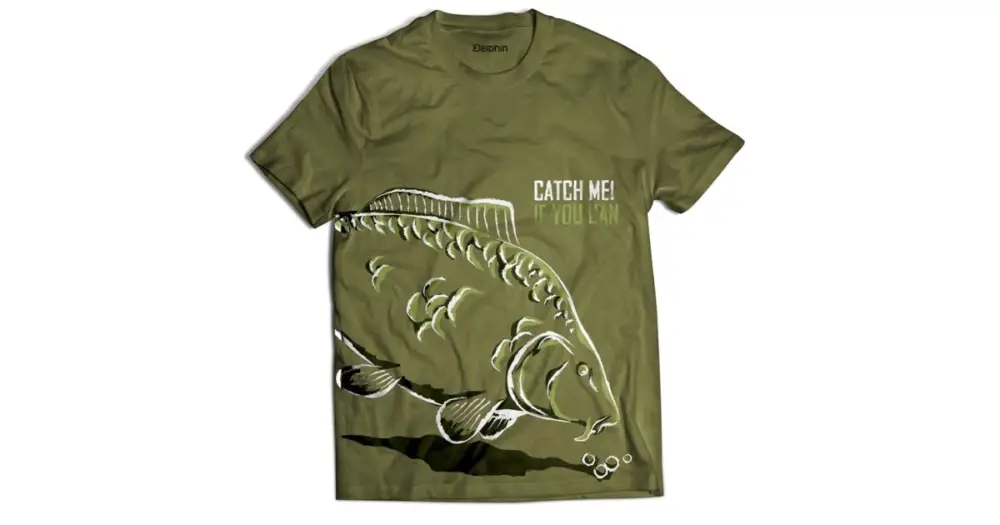 Super Cena Delphin Tričko Catch Me Kapr