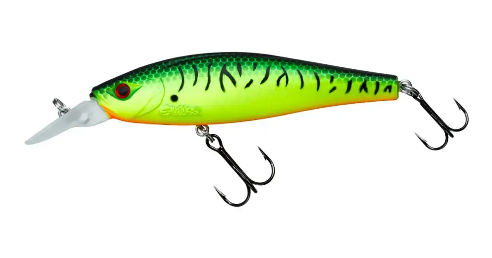 Gunki Wobler Gamera F 9 cm 14,4 g Mat Fire Tiger Vysoce Kvalitní