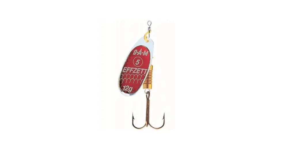 Dam Třpytka Effzett Standard Spinner Reflex Red-Velikost 4 Hmotnost 10 g Nízká Cena