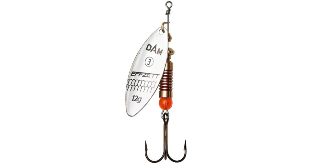 Dam Třpytka Effzett Predator Spinner Silver-Velikost 4 Hmotnost 17 g Rychlé Dodání