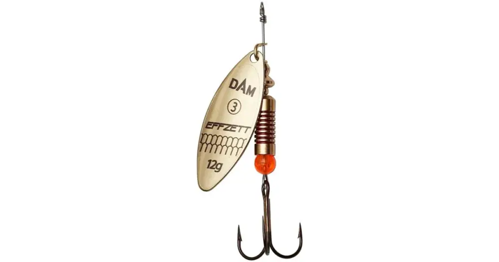 Dam Třpytka Effzett Predator Spinner Gold-Velikost 3 Hmotnost 12 g Ihned K Objednání