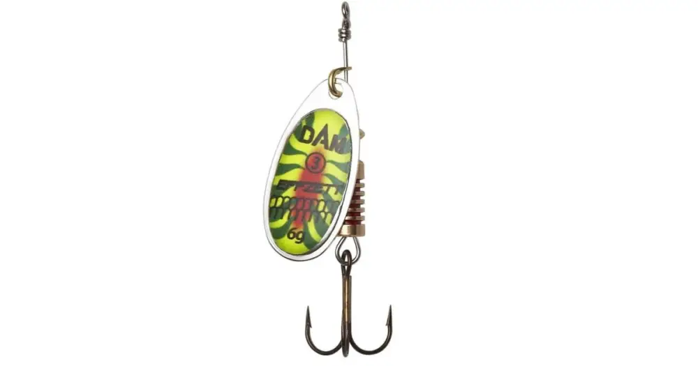 Dam Třpytka Effzett Standard Spinner Fire Shark-Velikost 3 Hmotnost 6 g Nejprodávanější