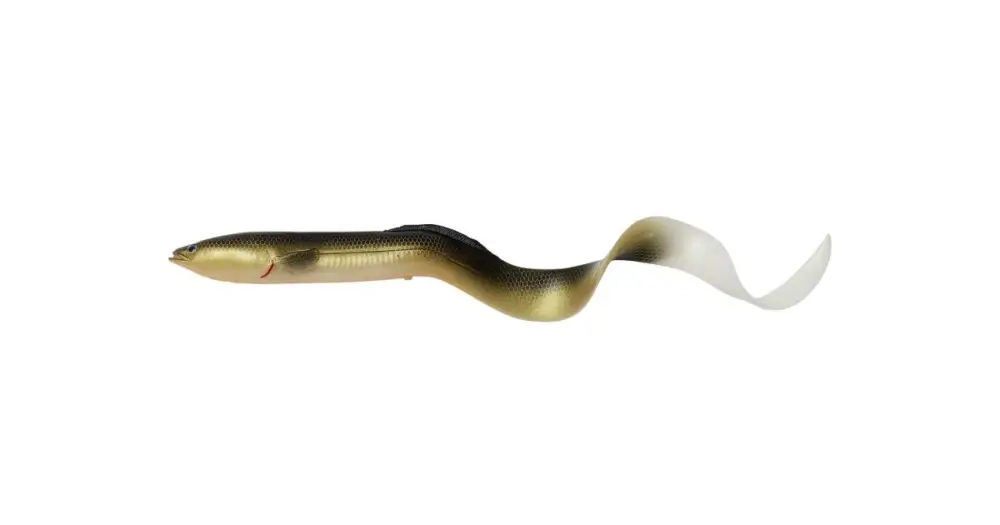 Poslední Šance Savage Gear Gumová Nástraha 3D Real Eel Bulk Dirty Eel - 20 cm 27 g