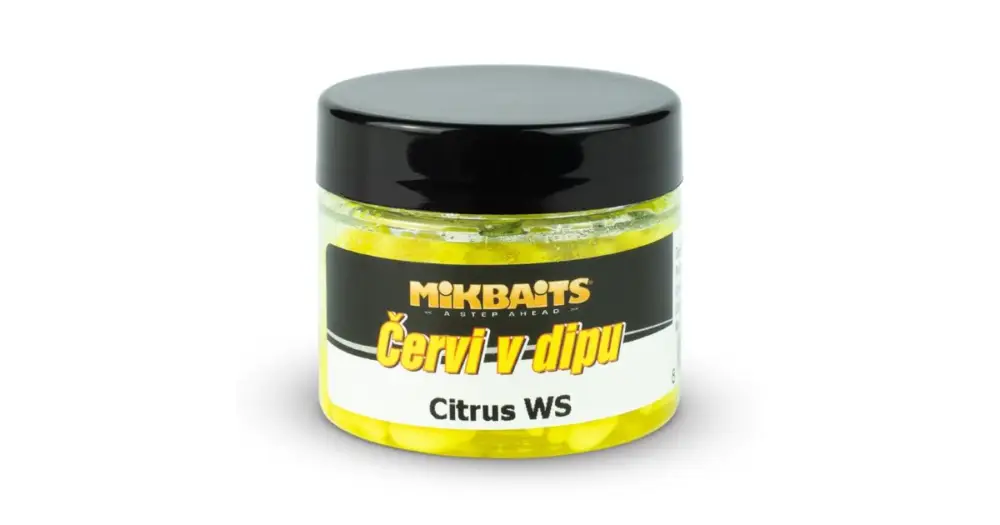 Novinka Mikbaits Červi v Dipu 50 ml - Pikantní švestka