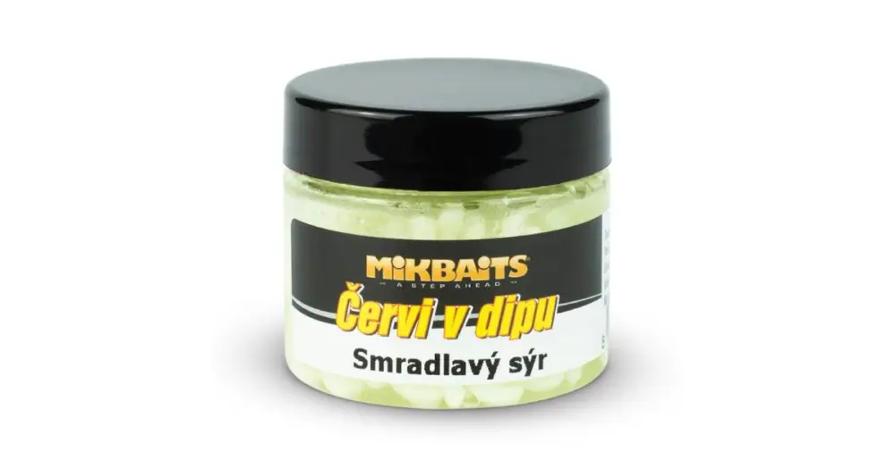 Sleva Mikbaits Červi v Dipu 50 ml - Smradlavý sýr