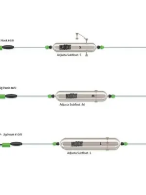 Značkový Madcat Návazec Adjust Profi River Rigs Worm And Squid
