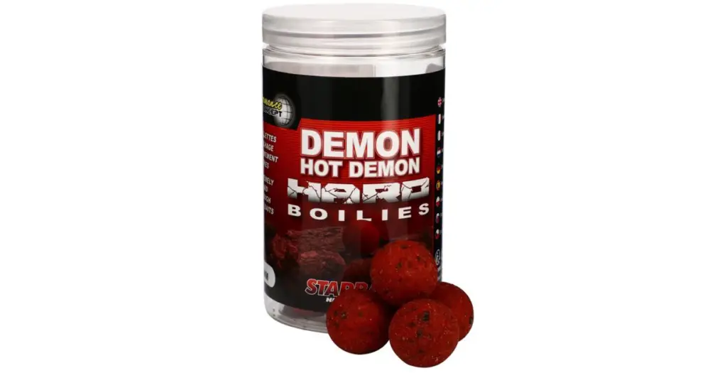 Starbaits Boilie Hard Baits Hot Demon 200 g - 24 mm Poslední Šance