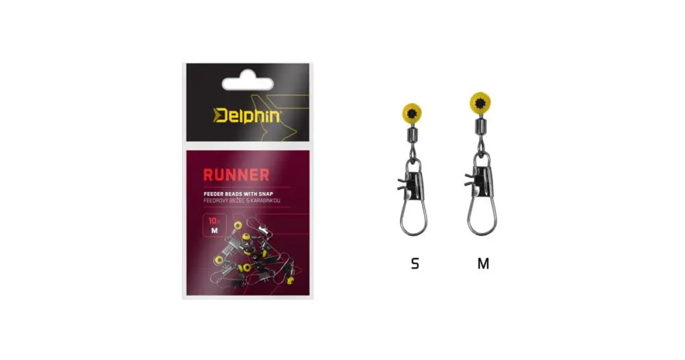 Delphin Průjezd S Karabinkou Runner 10 ks Vysoce Kvalitní
