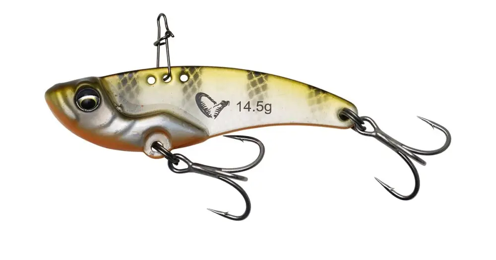 Savage Gear Wobler Vib Blade Olive Stripes - 4,5 cm - 8,5 g-Délka - 4,5 cm - Hmotnost - 8,5 g Kup Teď