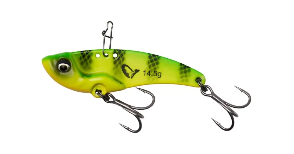 Nejprodávanější Savage Gear Wobler Vib Blade Firetiger - 4,5 cm - 8,5 g-Délka - 4,5 cm - Hmotnost - 8,5 g