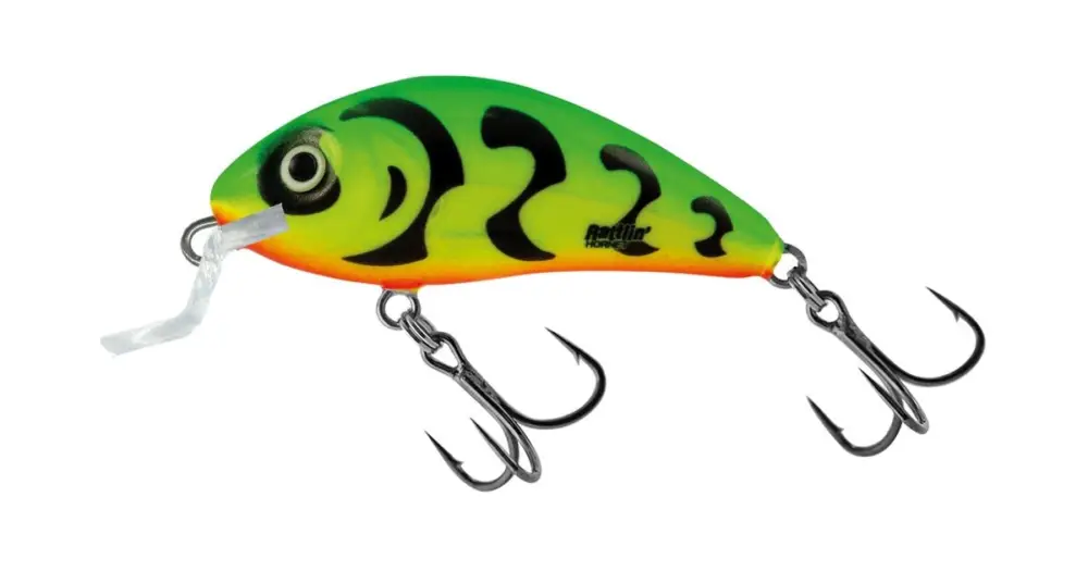 Doprava Zdarma Salmo Wobler Rattlin’ Hornet Shallow Green Tiger - 3,5 cm - 3 g
