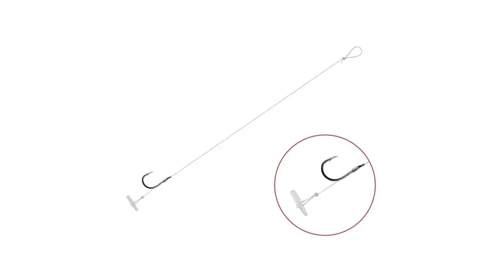 Značkový Delphin Návazec Feederový FLR Quickstop 6 ks - 8 cm #8 0,22 mm