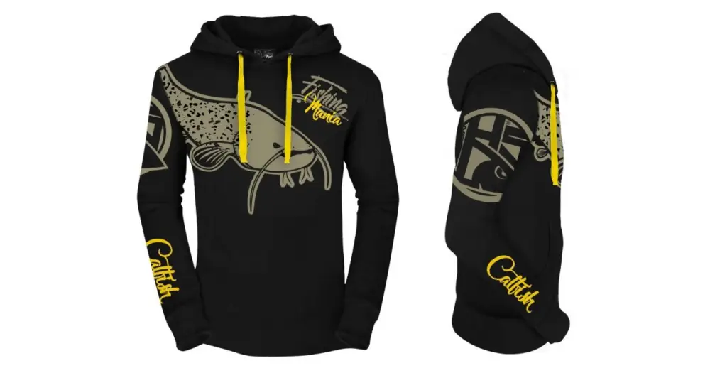 Hotspot Design Mikina Fishing Mania Catfishing - XXL Nová Kolekce