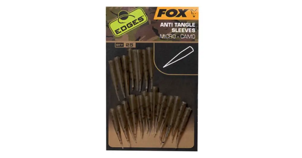 Fox Edges Převleky Camo Anti Tangle Sleeves - M 25 ks Pouze Dnes