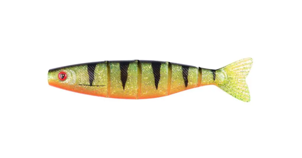 Vysoce Kvalitní Fox Rage Gumová Nástraha Pro shad Jointed UV Perch - 23 cm