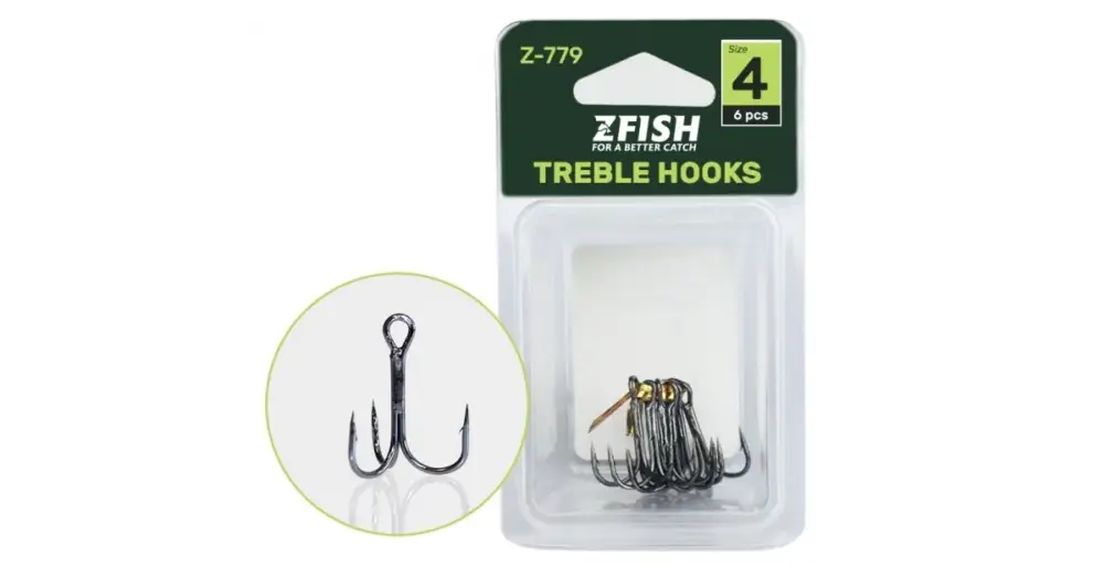 Kup Teď Zfish Trojháčky Treble Hooks Z-779