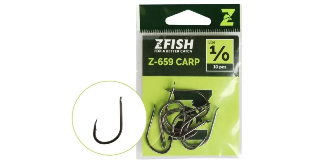 Zfish Háčky Carp Hooks Z-659 - 1 Finální Výprodej