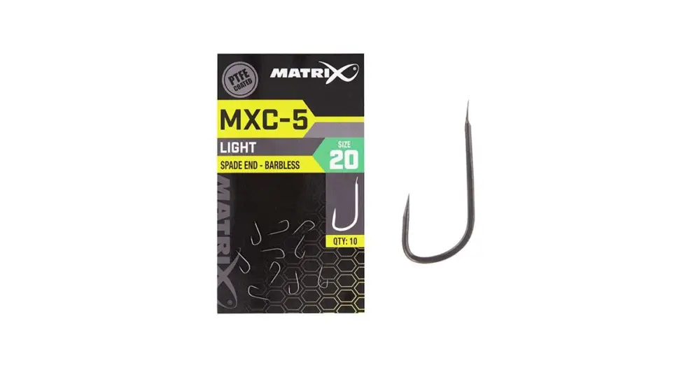 Matrix Háčky MXC-5 Barbless Spade10 ks - 20 Finální Výprodej