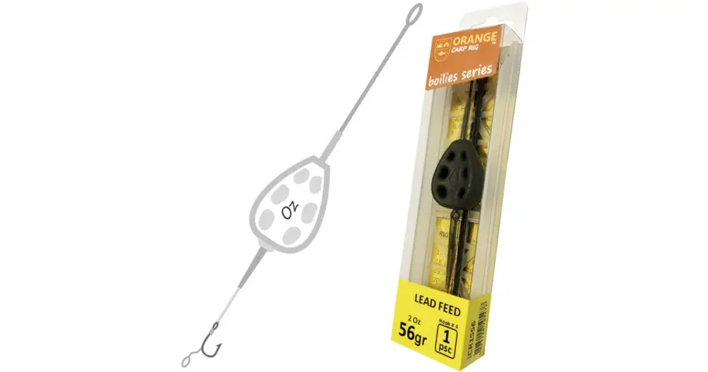 Novinka Life Orange Carp Rig Lead Feed - 85 g