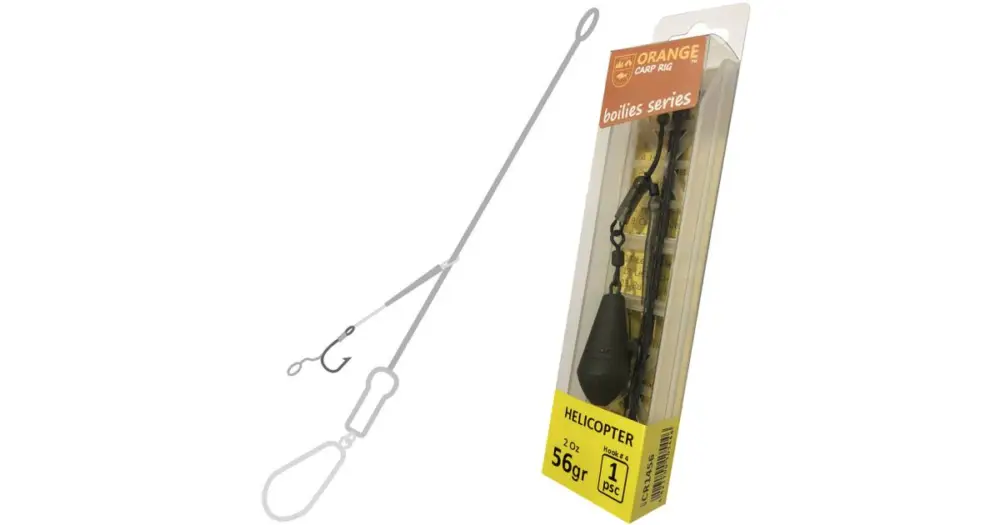 Levný Life Orange Carp Rig Helicopter - 71 g
