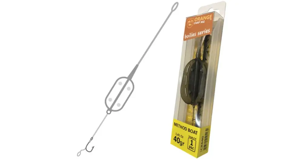 Top Prodej Life Orange Method Feeder Boat Rig - 50 g
