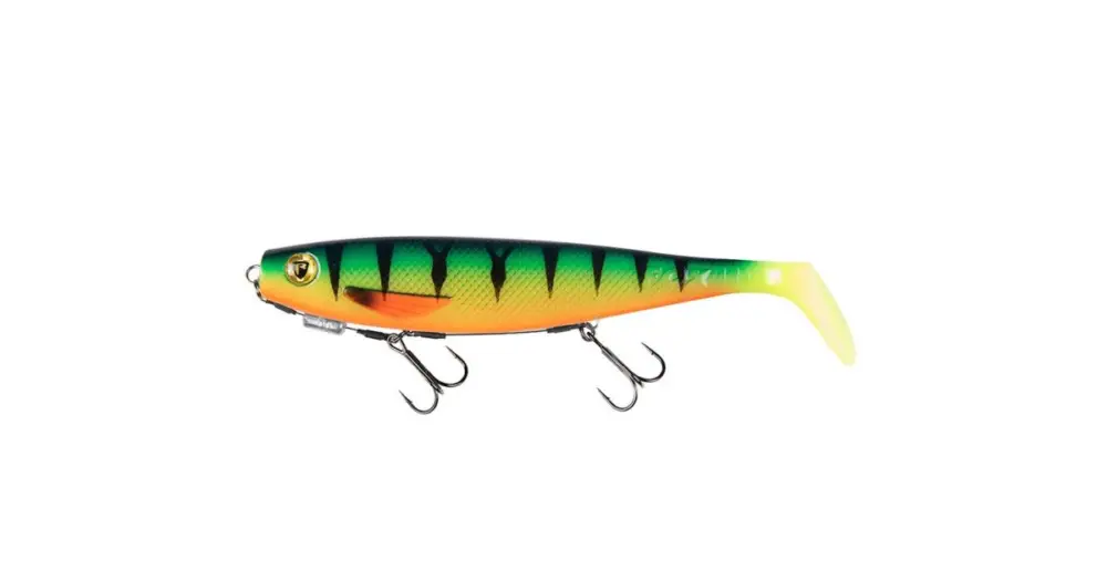 Novinka Fox Rage Gumová Nástraha Pro Shad Loaded UV Firetiger - 18 cm 46 g