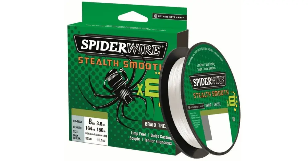 Spiderwire Splétaná Šňůra Stealth Smooth 8 Průhledná 150 m - 0,06 mm 5,4 kg Oblíbený