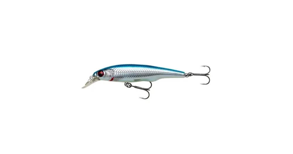 Savage Gear Wobler Gravity Twitch SR Suspending Blue Chrome - 9,5 cm 15 g Vrácení Zdarma