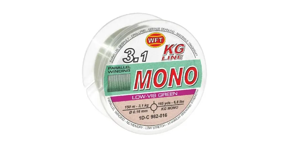 WFT Vlasec KG Mono Green 150 m - 0,20 mm 4,5 kg Super Cena