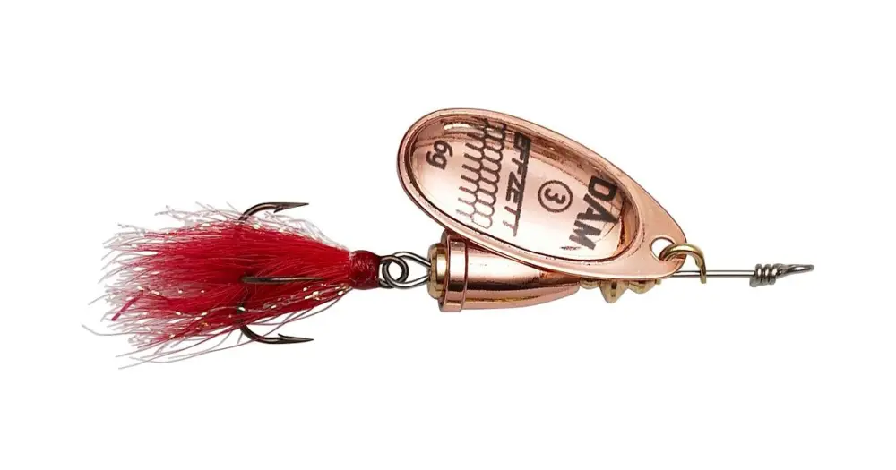 Dam Třpytka Effzett Executor Dressed Copper - 3 6 g Vysoce Kvalitní