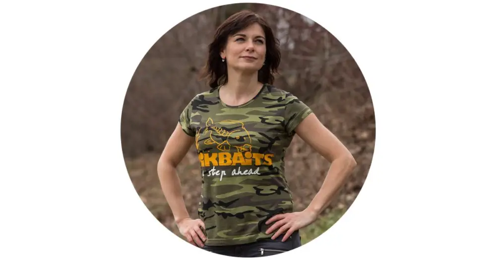 Akční Cena Mikbaits Dámské Tričko Camou - M