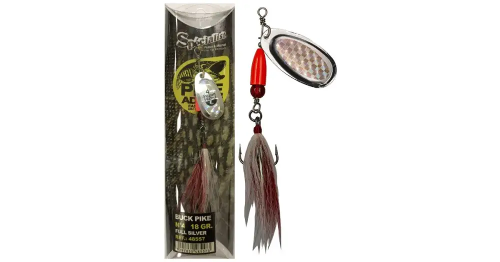 Pezon&Michel Třpytka Buck Pike Full Silver - 20 g Tovární Cena